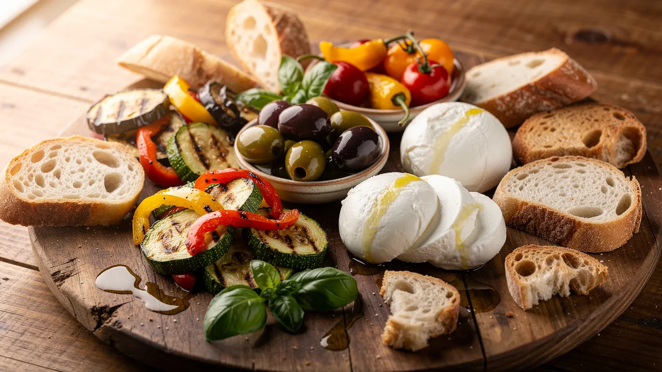 L'Osteria Mainz – XXL-Pizza, Pasta d'Amore & alle Infos zur Filiale in der Holzhofstraße 7 2 Antipasti sind immer ein guter Start.