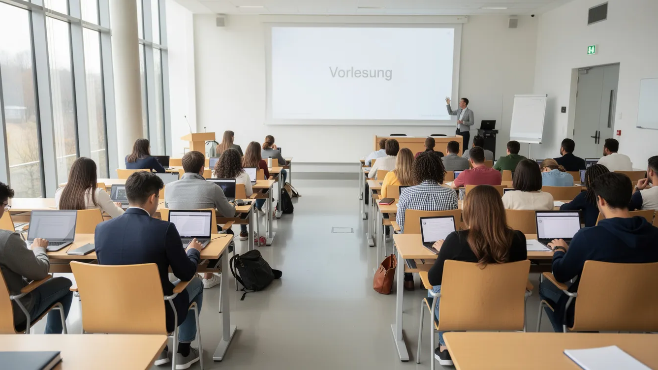Uni Mainz: Die Johannes Gutenberg-Universität Mainz im Überblick 2 Vorlesung an der Uni Mainz.
